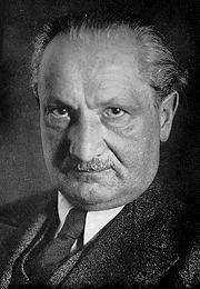 Retrato de Martín Heidegger